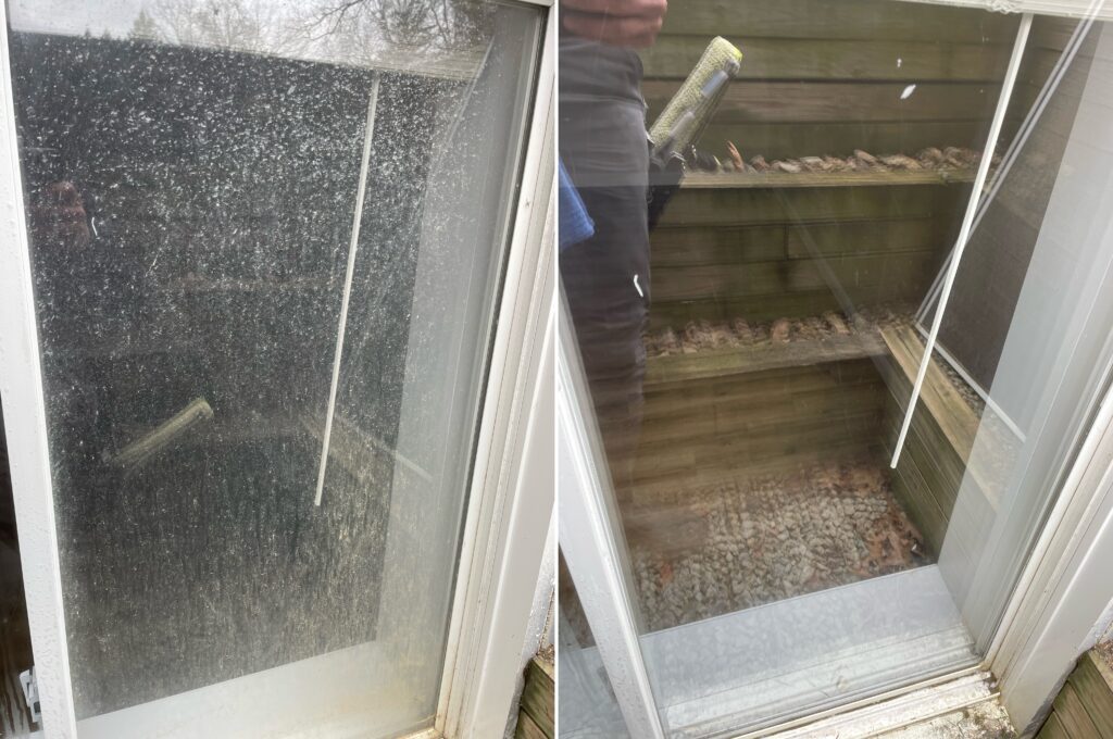 Streak-free residential window cleaning in Lima, Ohio
